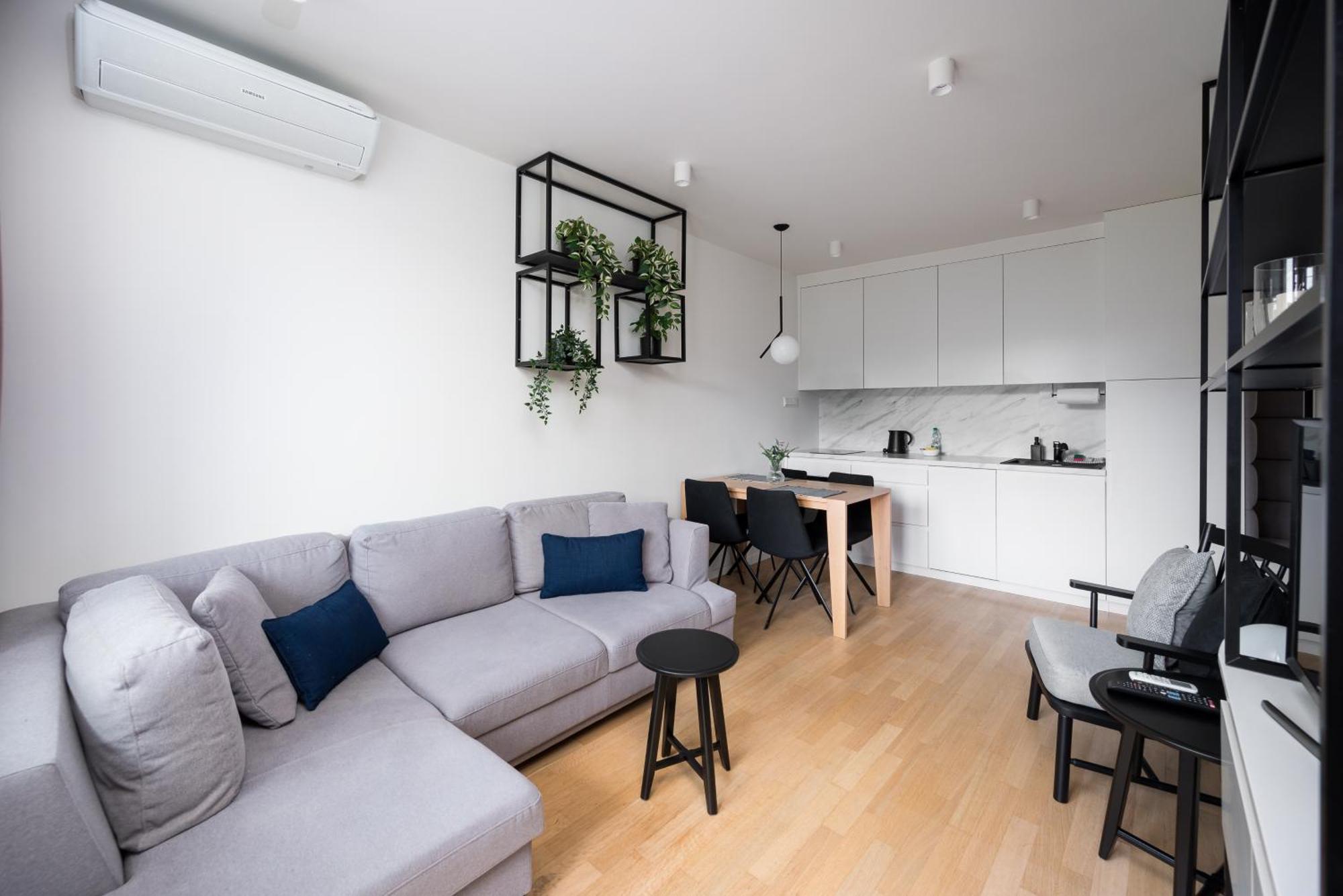 Elektrownia Powisle Stylish Apartment Varşovia Exterior foto